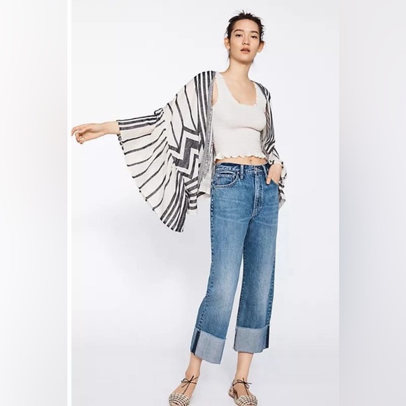 Anthropologie Denim - Anthropologie Pilcro and the Letterpress Folio cropped cuffed jeans size 27